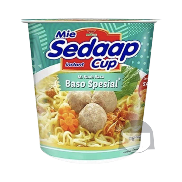 Mie Sedaap Cup Mi Kuah Rasa Baso Spesial 72 gr Limited Products