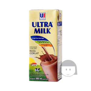 Ultrajaya Ultra Milk Rasa Coklat 200 ml Drinks