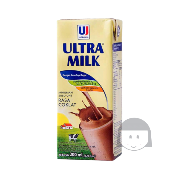 Ultrajaya Ultra Milk Rasa Coklat 200 ml