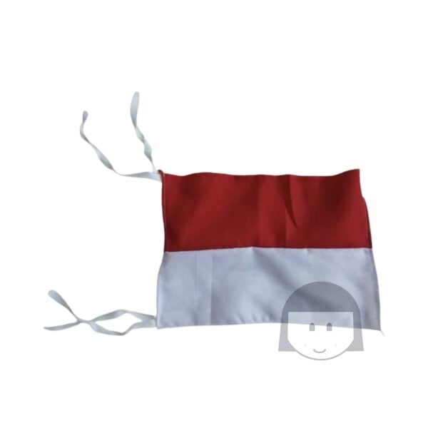 KiosKana Bendera Merah Putih Kain Kecil 35 x 25 cm Non Food