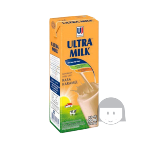 Ultrajaya Ultra Melk Rasa Karamel 200 ml Dranken