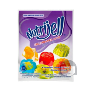 Nutrijell Jelly Powder Rasa Anggur / Grape 15 gr Baking Supplies