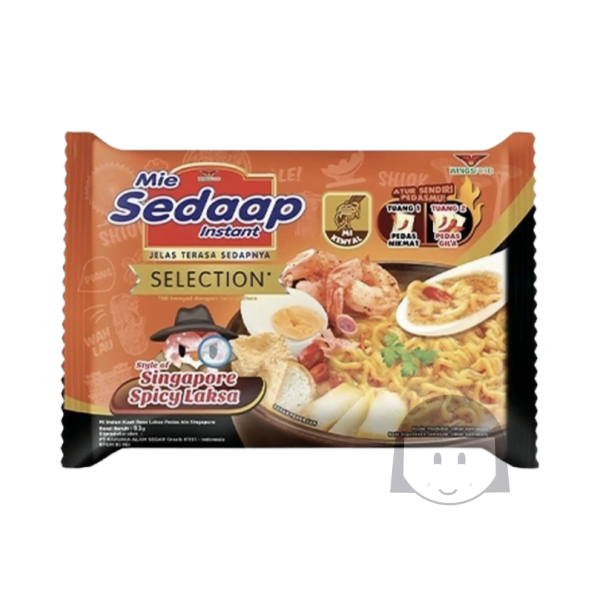 Mie Sedaap Singapore Spicy Laksa 83 gr Limited Products