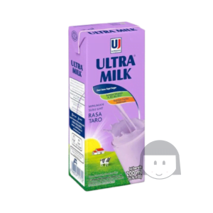 Ultrajaya Ultra Milk Rasa Taro 200 ml Drinks