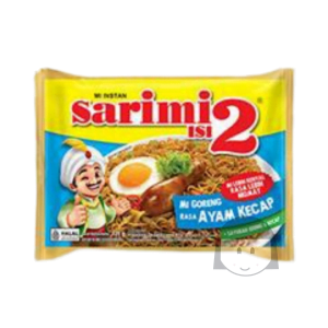 Sarimi Isi 2 Mi Goreng Rasa Ayam Kecap 126 gr Exp. 04-05-2024 Clearance Sale