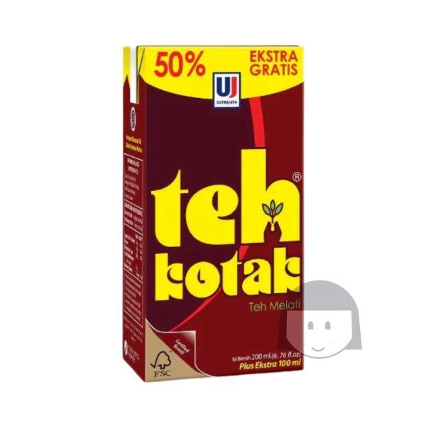 Ultrajaya Teh Kotak Teh Melati 300 ml