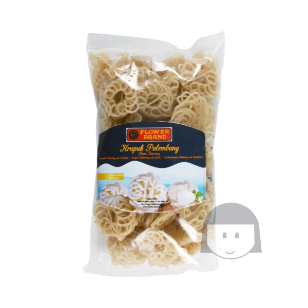 Flowerbrand Kerupuk Palembang Rasa Bawang 250 gr