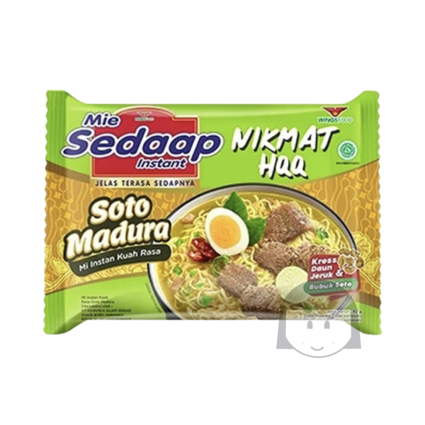 Mie Sedaap Mi Instan Kuah Rasa Soto Madura 82 gr Clearance Sale