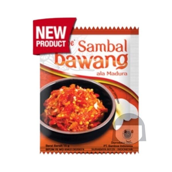 Bamboe Sambal Bawang ala Madura 15 gr, 10 sachets