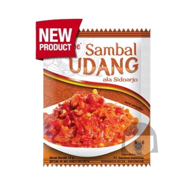 Bamboe Sambal Udang ala Sidoarjo 15 gr, 10 zakjes