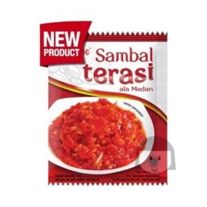 Bamboe Sambal Terasi ala Medan 15 gr, 10 zakjes Kruiden & Gekruide Bloem