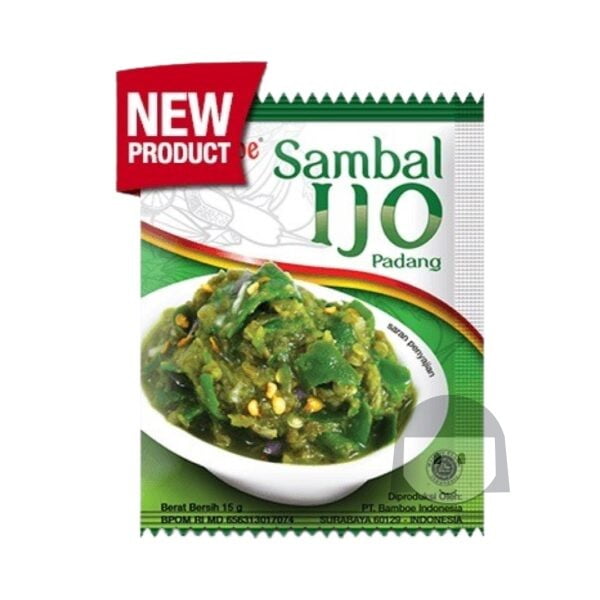 Bamboe Sambal Ijo Padang 15 gr, 10 sachets Spices & Seasoned Flour