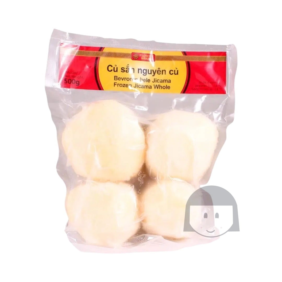 Flowerbrand Frozen Jicama / Bengkoang Whole 500 gr 100 authentic