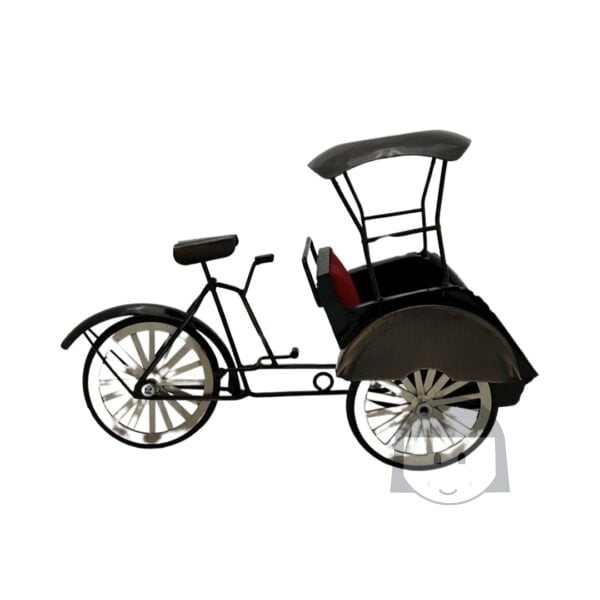 Miniatur Becak KiosKana 13 x 7 cm