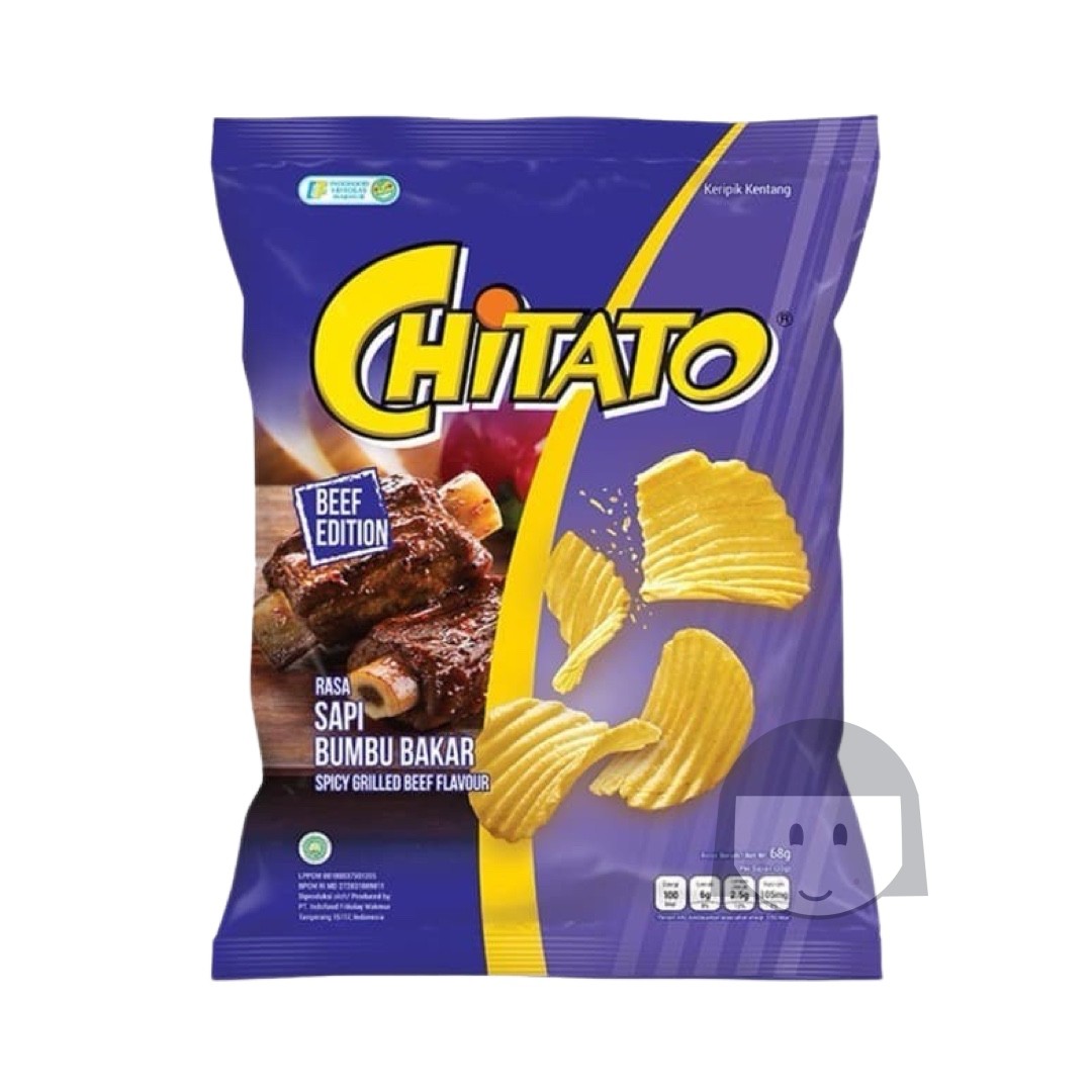 Chitato Sapi Bumbu Bakar 68 gr Exp. 16-01-2026 Limited Products Chitato Sapi Bumbu Bakar 68 gr Exp. 16-01-2026