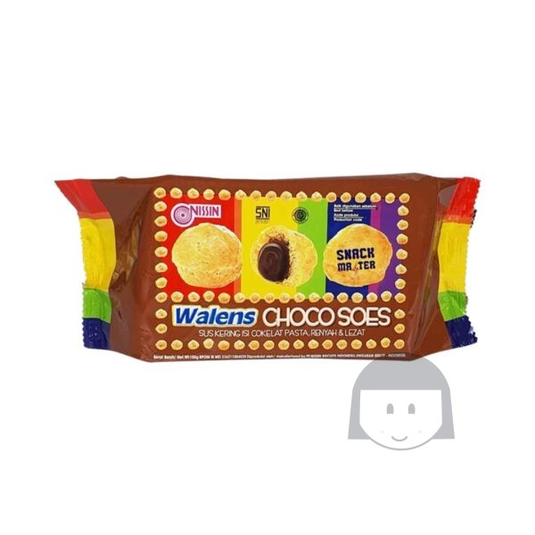 Nissin Walens Choco Soes 100 gr