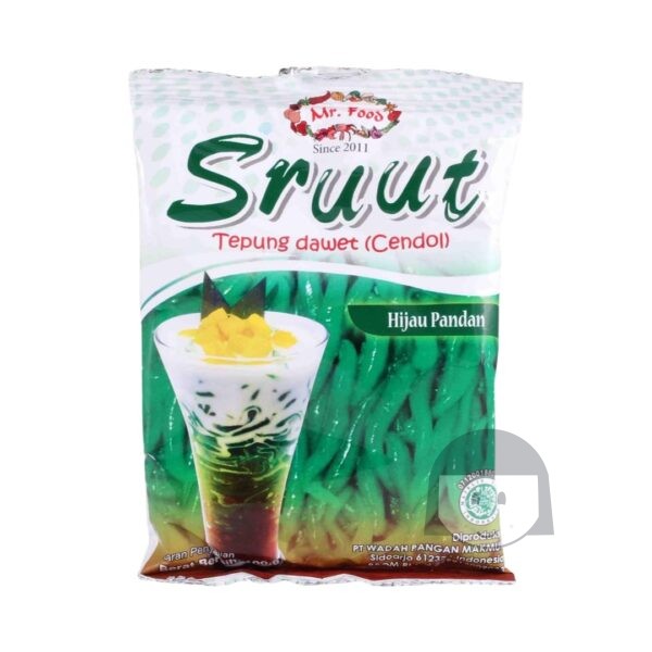 Mr Food Sruut Tepung Dawet Cendol Hijau Pandan 100 gr