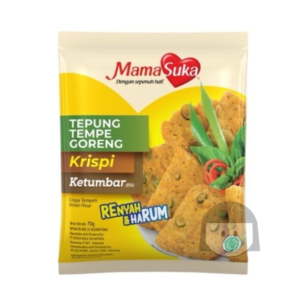 Mamasuka Tepung Tempe Goreng 70 gr Exp. 04-07-2025