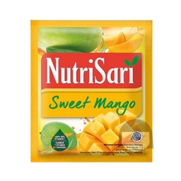 Nutrisari Sweet Mango 11 gr, 10 sachets