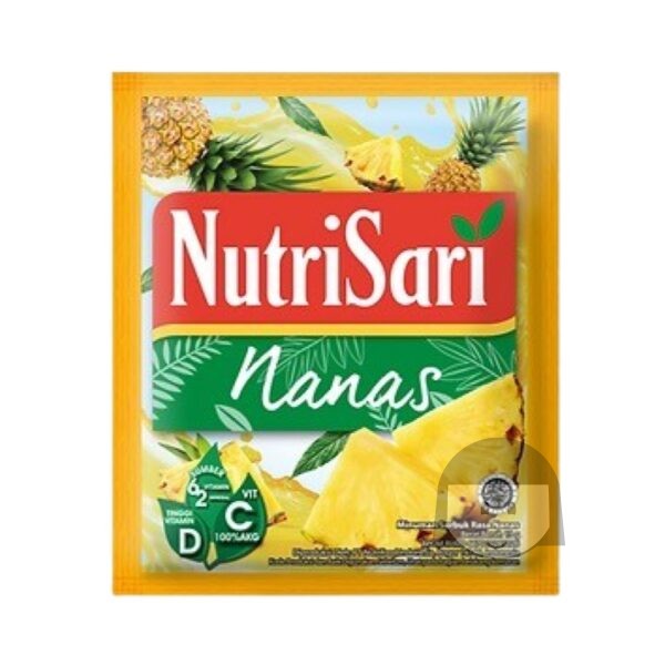 Nutrisari Nanas 13 gr, 10 sachet Minuman