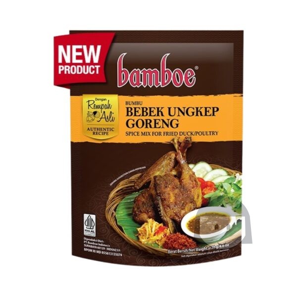 Bamboe Bumbu Bebek Ungkep Goreng 130 gr Bumbu & Tepung Berbumbu