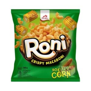 Dua Kelinci Roni Crispy Macaroni Roasted Corn 140 gr