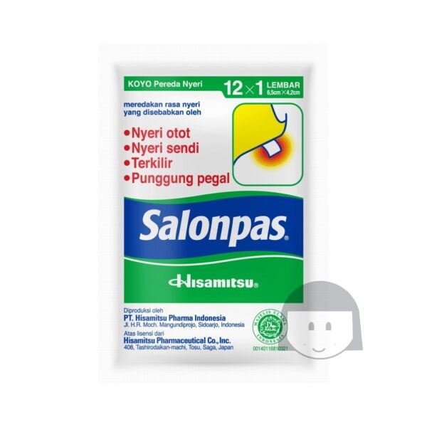 Salonpas Origineel 12 lembar Schoonheid