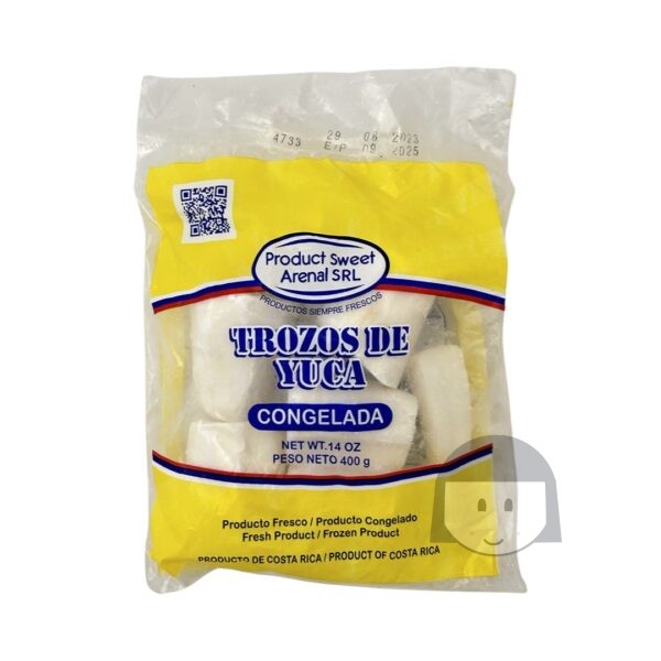 Product Sweet Frozen Whole Peeled Cassava 400 gr *SENDING AT OWN RISK*