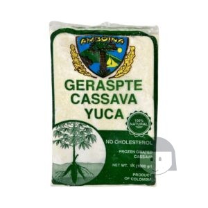 Amboina Diepvries Versnipperde Cassave 1 kg Diepvries