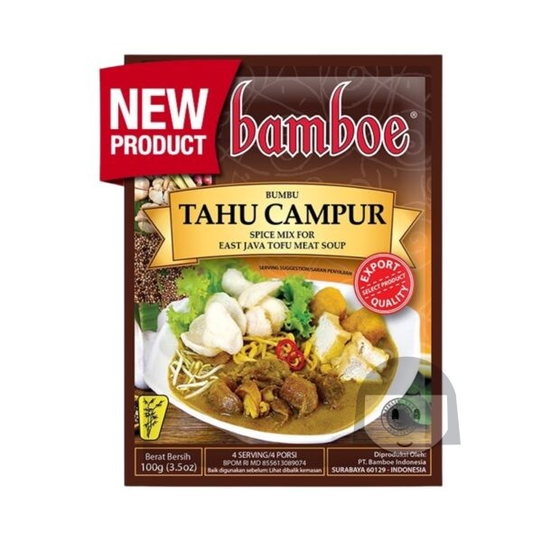 Bamboe Tahu Campur 100 gr FREE EXPIRED MAX 1 PRODUCT PER MIN 25€ ORDER