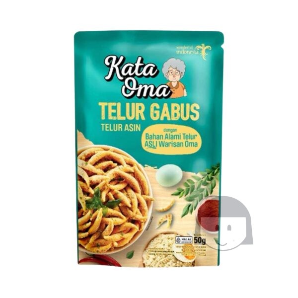 Kata Oma Telur Gabus Telur Asin 50 gr Limited Products