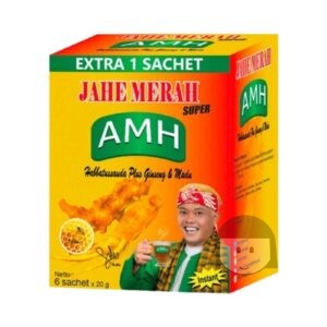 AMH Jahe Merah Herbal Instant 20 gr, 5 sachets Drinks