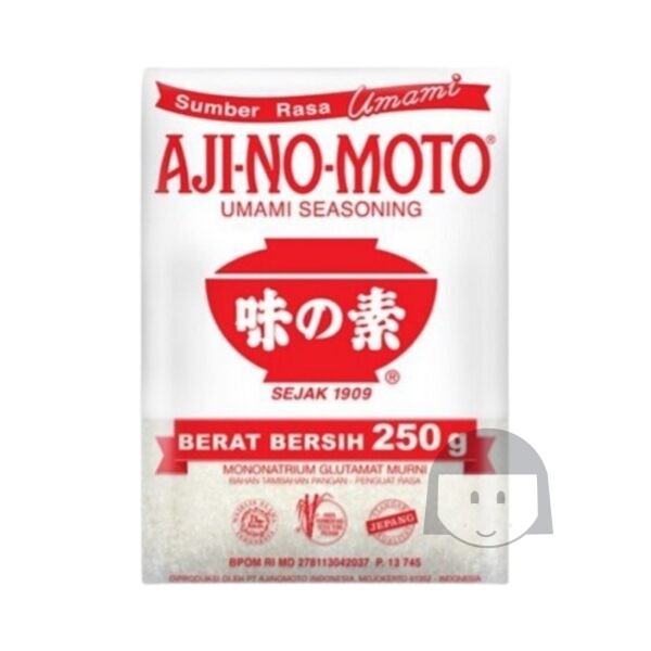 Ajinomoto Monosodium Glutamat Murni 250 gr Saus & Masakan