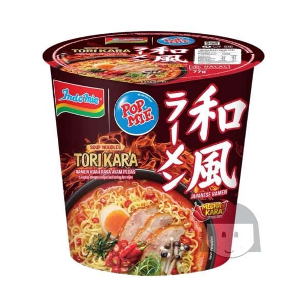 Pop Mie Tori Kara Ramen Kuah Rasa Ayam Pedas 70 gr Limited Products