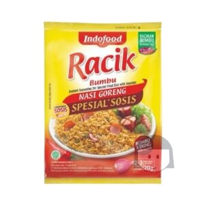 Indofood Racik Bumbu Nasi Goreng Spesial Sosis 20 gr Exp. 24-06-2024 Obral Izin