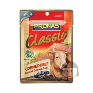 Pronas Classic Corned Beef Cheese Flavour 50 gr Kitchen Supplies