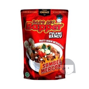 Bapper Baso Aci Tulang Rangu Sambel Mercon 200 gr Noedels & Instant Food