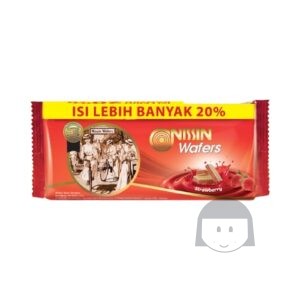 Nissin Wafers Strawberry 132 gr Limited Products