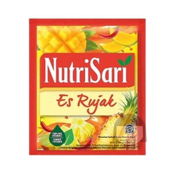 Nutrisari Es Rujak 13 gr, 10 zakjes