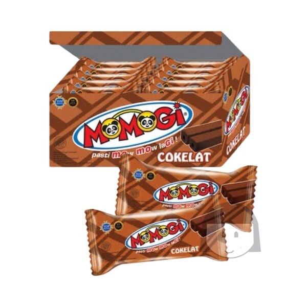 Momogi Cokelat 5 gr, 20 pcs