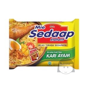 Mie Sedaap Mi Instan Kuah Rasa Kari Ayam 72 gr Noodles & Instant Food