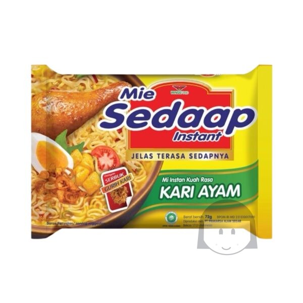 Mie Sedaap Mi Instan Kuah Rasa Kari Ayam 72 gr Limited Products