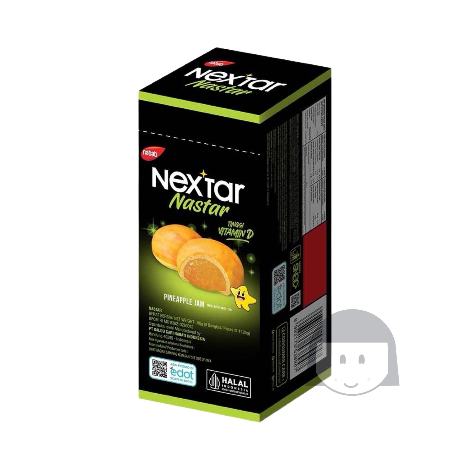 Nabati Nextar Nastar 90 gr Makanan Ringan Manis