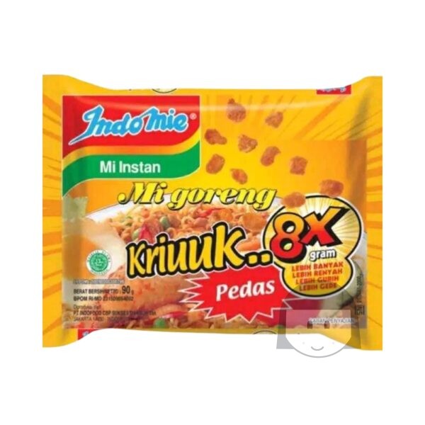 Indomie Mi Goreng Kriuuk Pedas 79 gr Exp. 05-07-2025