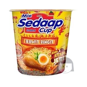 Mie Sedaap Cup Rawit Bingit Rasa Ayam Jerit 75 gr Noedels & Instant Food