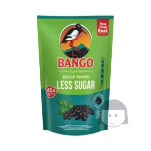 Bango Kecap Manis Less Sugar Refill 520 ml Soy Sauce, Sauce & Sambal
