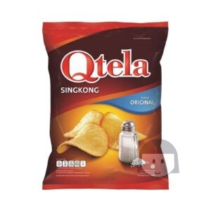 Qtela Singkong Rasa Origineel 180 gr Hartige Snacks