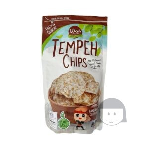 WOH Tempehchips 100 gr Hartige Snacks
