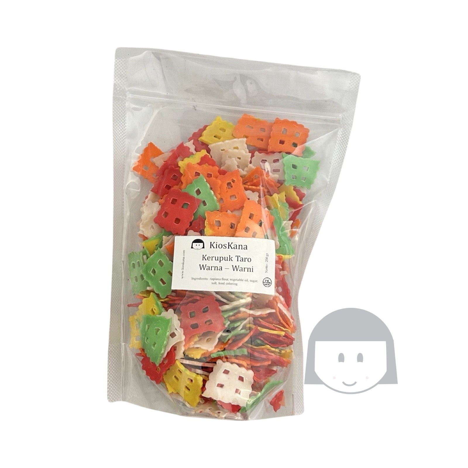 KiosKana Kerupuk Taro 250 gr