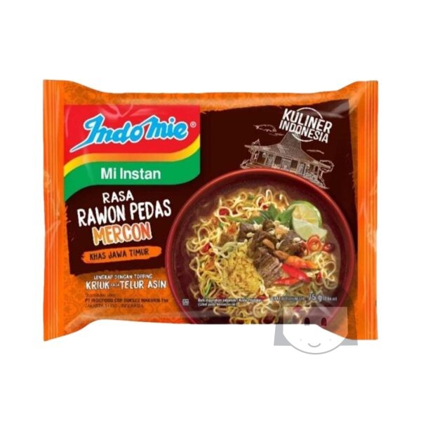 Indomie Kuliner Indonesia Rasa Rawon Pedas Mercon 75 gr Exp. 04-07-2025